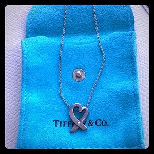 Tiffany Paloma Picasso Loving Heart necklace